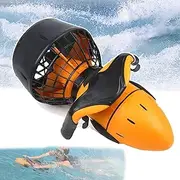 WhAeoy Electric Underwater Scooter(300w), Maximum Speed: 5.4 Km/h, Diving Depth Up: 30m, with 24V 10Ah Battery, 2-Speed ​​Adjustable, for Water Sports Pool, Diving, Snorkeling,Orange