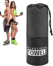 Dgayaeic Fast Drying Beach Towel - Microfiber Travel Bath Towel,Super Absorbent, Sandproof Camping Accessories, Workout Gear for Men & Women