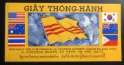 Original South Vietnam War Aerial Leaflet Safe Conduct Pass