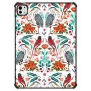 iPad Pro 11-inch (M4) iPad Impact Case Blue Heron & Flycatcher