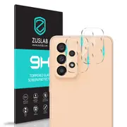 [2 Pack] ZUSLAB Galaxy A33 5G Camera Lens Screen Protector, Tempered Glass-Anti-Scratch 9H Hardness HD Clear for Samsung - Clear