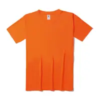 在飛比找蝦皮購物優惠-團體服 CP101-涼感排汗運動T恤(螢光橘色) 可客製化L