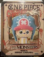 Authentic Brand New Unopened/Sealed Mega Labubu Tony Chopper 400%