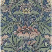 Seabrook Designs Wallpaper 33 ft x 20.5" Paper Pre-pasted Double-Roll Matte Blue