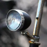 在飛比找Yahoo!奇摩拍賣優惠-車前燈 自行車車燈 復古車燈 3LED 死飛車燈 老式車自行