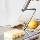 Cheese Slicer Cutter Board Stainless Steel Wire Cutting Kitchen Hand Tool