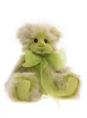 Charlie Bears Wednesday Lime Green Plush Teddy Bear - Soft, Cute & Huggable