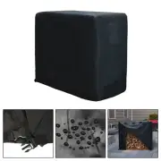 48*24*42Inch Outdoor Firewood Log Storage Rack Cover Waterproof Snow Protect,
