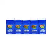 10 X KWIK LIFE 2 PLY POCKET FACIAL TISSUES