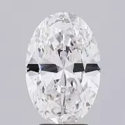 4.00 Ct Oval Cut GIA Certified Lab Grown CVD Diamond E Color SI1 Clarity STONE