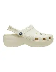 [Crocs] Classic Flatform Clog in Bone
