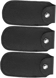 BAZEITFLOW 3pcs Harmonic Cover Harmonica Backpack for Flute Harps Container Guitar Accessories Harp Accessories Trumpet Instrument Bag Trumpet Gig Bag Black Imitation Leather