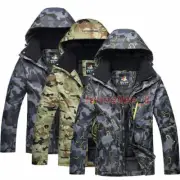 Winter Camo Men's Ski Suits Ski Jacket Waterproof Snow Coat Snowboard Snowsuits