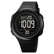 Digital LED Watches Womens Mens Date Alarm Stopwatch Silicone Casual Sport Watch
