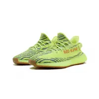 在飛比找PChome24h購物優惠-Adidas Yeezy Boost 350 Semi 黃斑