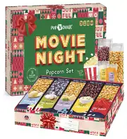 Movie Night Gift Baskets Popcorn Gifts for Christmas Holiday Gift Christmas Gift