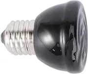 HOMOBABE 1Pc Heat Emitter Lamp for Reptiles Portable Basking Bulb for Turtles Lizards Spiders Lightweight Design Provides Heat Without Disturbing Sleep