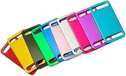 Wholesale 100Pcs Aluminum Pet ID Tags Personalized Engraved Cat and Dog Nameplates Custom Dog ID Tags Pet Tags Nameplates Dog Collar Accessories,Mix Color,44X22X1.2MM