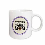 3dRose Cocker Spaniel Dog Mom - Doggie mama by breed - paw print mum love - dogg