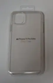 Genuine Apple iPhone 11 Pro Max Clear Case. NEW. MXOH2ZM/A
