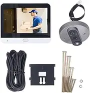 1080P 4.3 Inch HD Wireless Video Door Phone Door Phone Wifi Doorbell 2-Way Cameras with PIR Sensor