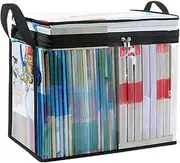 [Generic] Clear Hanging Storage Bag, Clear Shoe Storage Bags, Clear Makeup Storage Bags, Transparent Toy Bag, Waterproof Transparent Bags, Translucent Zippered Bag, Transparent Container For Blanket Clothes