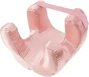 LYIYEYAN Face Pillow for Wrinkles, Side Sleeper Pillow, Portable Face Down Pillow, Stable Support Pillows, Reduce Facial Compression Pillows, Fit Head Neck Pillows Suitable for Sleeping(Pink)