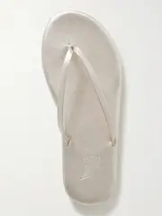 [Ancient Greek Sandals] Ancient Greek Sandals - Saionara Metallic Leather Flip Flops - Gold - IT37 IT 37 Gold