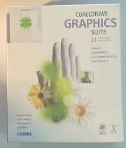 Corel Draw Graphics Suite 11 New Sealed - Full Academic Version for Mac, Windows