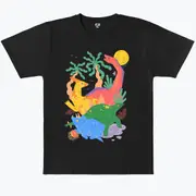 DINO THERAPY /VEGGIE CLUB KALLA T-shirt