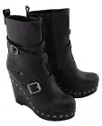 Milwaukee Performance Women's Triple Strap Boot W/ Platform Wedge - MBL9437