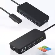 Microsoft Surface Dock Triple Displays Dual HDMI+VGA 12 in 1 Docking Station