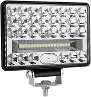 BYBDQKTVEH 4" 5" 6" 12V 24V LED Work Light Bar for Truck Car Tractor SUV 4x4 Boat ATV Spot Flood LED Light Bar Off Road Headlights Work Light(1pcs 6inch 144W)