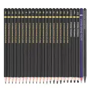 Sketching Pencil Set - 24 Pieces Drawing Sketch Pencil HBB2B3B4B5B6B7B8B10B12...