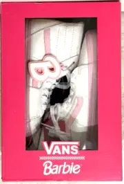 Vans x Barbie Movie SK8-Hi Tapered Stackform White/Pink Platform Men 5/Women 6.5