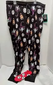 Disney Tim Burtons The Nightmare Before Christmas Pants LADIES size L 12/14 NEW