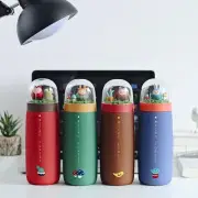 Micro forest insulated water bottle thermos vacuum flasks keep warm and cold