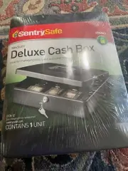 SentrySafe Deluxe Cash Box With Keys - Brand New In Plastic