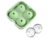 Round Ice Cube Mold, Sphere Ice Trays for Freezer , for Cocktail and Whiskey,...