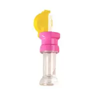 Toddler Trainer Cup Lid with Silicone Straw Food Grade Straw Cap Sippy Lid for B