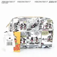 在飛比找Yahoo!奇摩拍賣優惠-Lesportsac x Disney 漫畫米奇 化妝包夾層