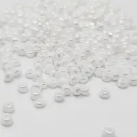 在飛比找蝦皮購物優惠-[魔珠] 彩虹白美雪種子珠 3mm 500pcs