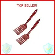Hutzler Lopol Spatula Nylon Turner, 11", Dark Red, 2 Pack