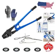 Durable 2-in-1 Wire Crimper and Cutter 24-inch – For Heavy-Duty Applications