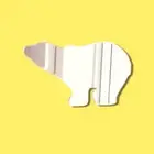 Polar Bear Shaped Acrylic Mirrors - Various Sizes
