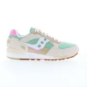 Saucony Shadow 5000 S70637-4 Mens Green Suede Lifestyle Sneakers Shoes