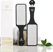 Next Generation 3-in-1 Pedicure Foot File. Callus Remover for Feet. Foot Scrubber with Ergonomic Design. Stainless Steel Foot Exfoliator for Spa and Pedicure. Pumice Stone for Feet.