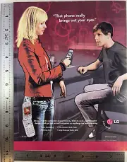 2004 LG Electronics Ad Cell Phone VX7000 Life Good Camera LCD Camcorder Poster