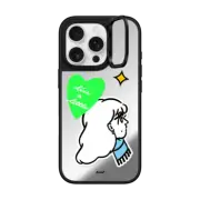 iPhone 16 Pro Mirror Ring Stand Case MagSafe Compatible LIVE A LITTLE