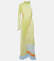 [Roberta Einer] Roberta Einer Bianca one-shoulder cotton maxi dress XS/S yellow